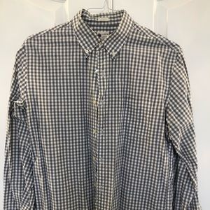 Jcrew Tailored fit Gingham casual shirt - grey M